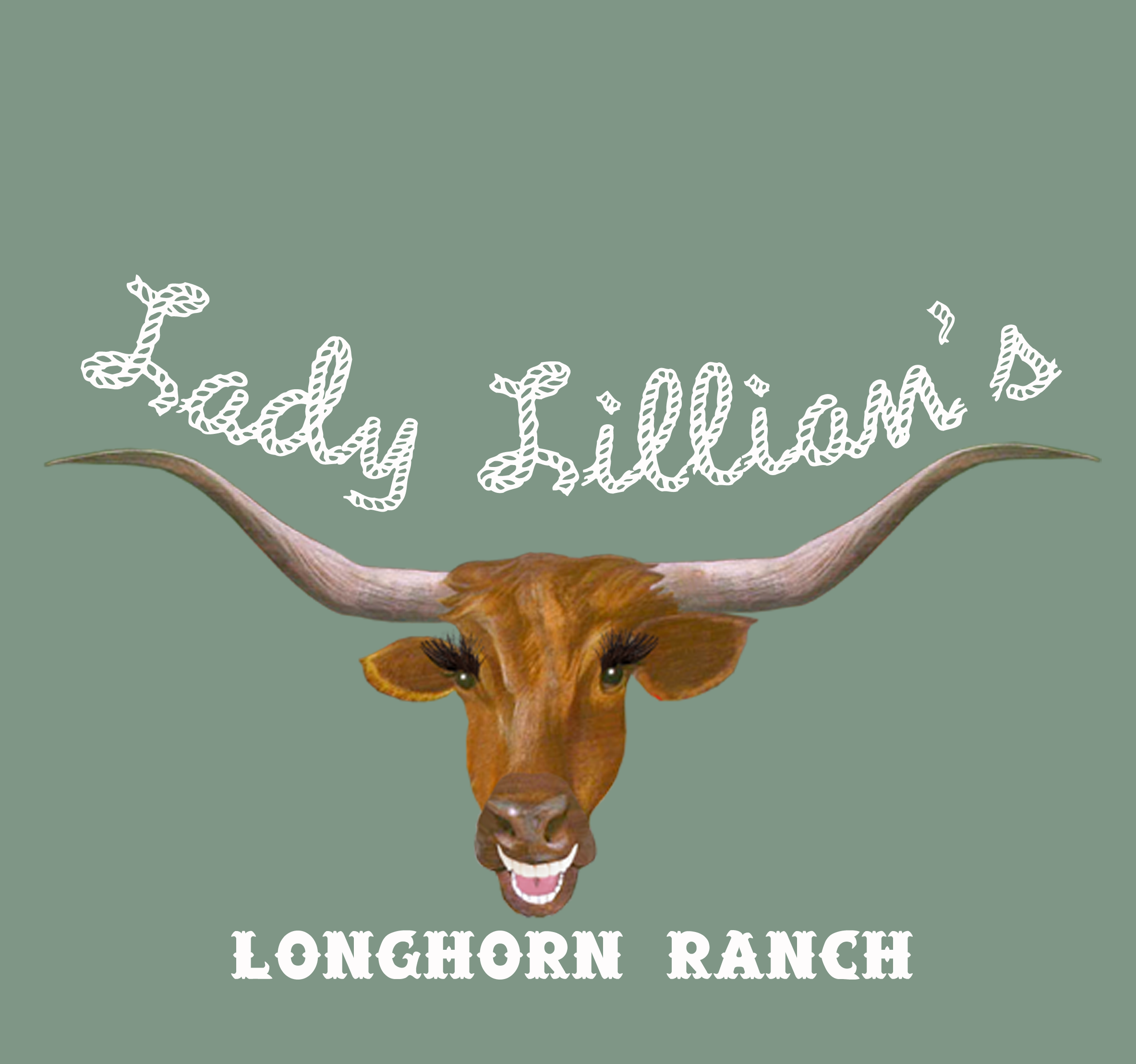 Lady Lillian's Longhorn Ranch logo